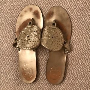 Jack Rogers, ‘Georgica’ Sandal in Pewter